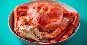 Вино и крабы