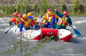 Рафтинг в Сочи