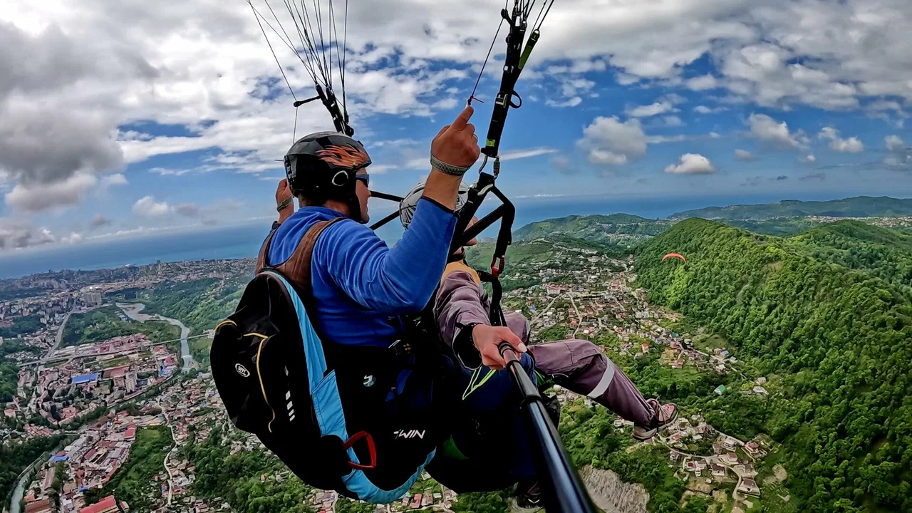 Полеты на параплане