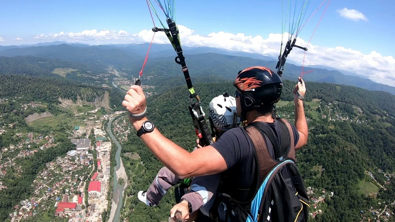 Полеты на параплане