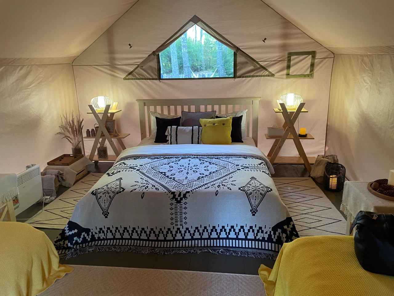 Глэмпинг Под небом